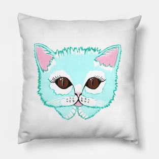 MISS Kitty Cat Painting Pillow