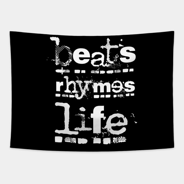 beats rhymes life 3/0 text Tapestry by 2 souls