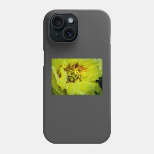 Yellow Garden Peony 3 Phone Case