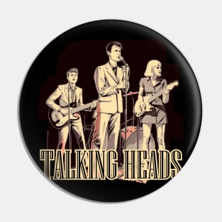 Talking Heads Pin