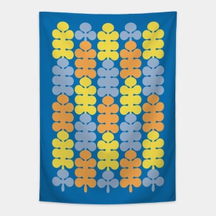 Spring colorful pattern with trees Tapestry