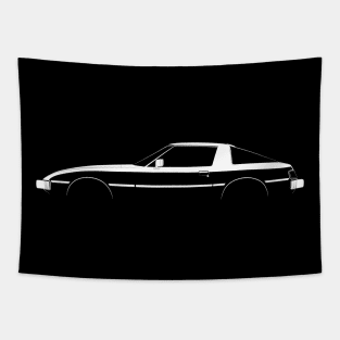 Mazda RX-7 (SA) Silhouette Tapestry