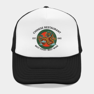 Lee Ho Fooks Vintage Chinese Restaurant Dragon Design Hat