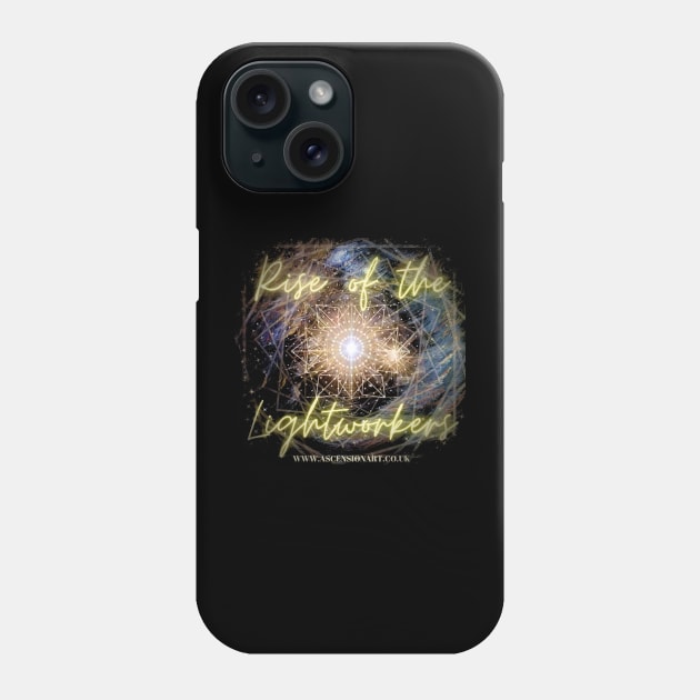 Lightworkers Phone Case by WWW.ASCENSIONART.CO.UK