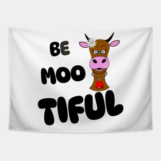 BEAUTIFUL Funny Cow Lover Quote Tapestry