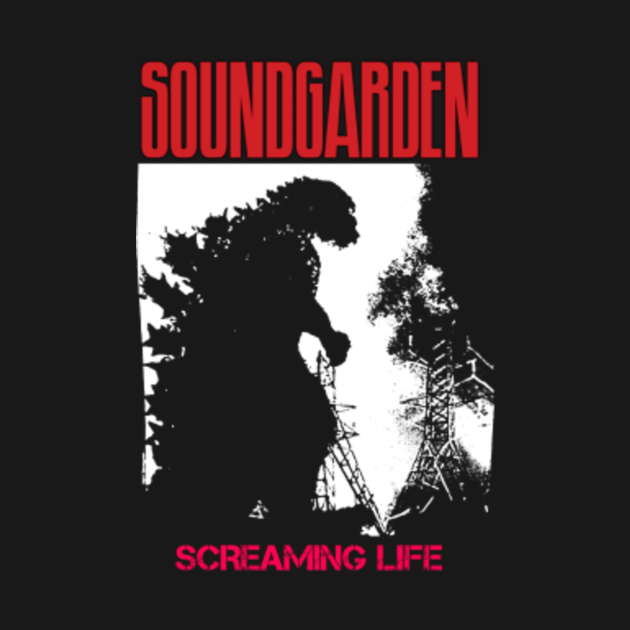 SCREAMING LIFE - Soundgarden - Long Sleeve T-Shirt | TeePublic