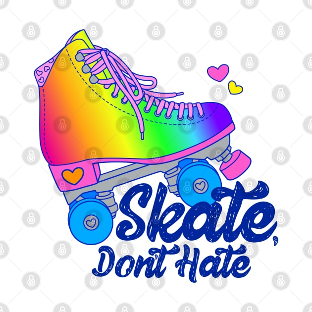 Skate, Don't Hate - Rainbow by Alexa Martin