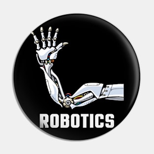 Robotics Engineer T Shirt Pin