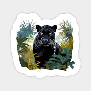 Jungle Panther Magnet