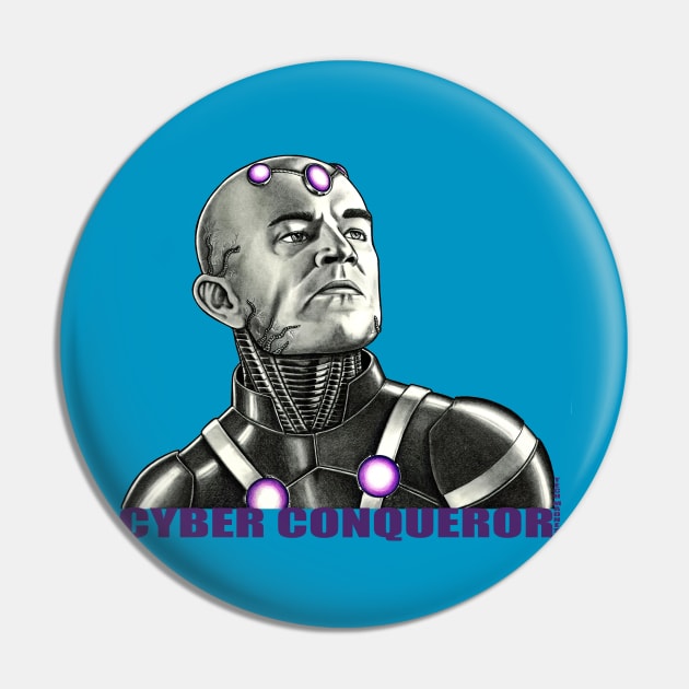 Brainiac Pin by sapanaentertainment