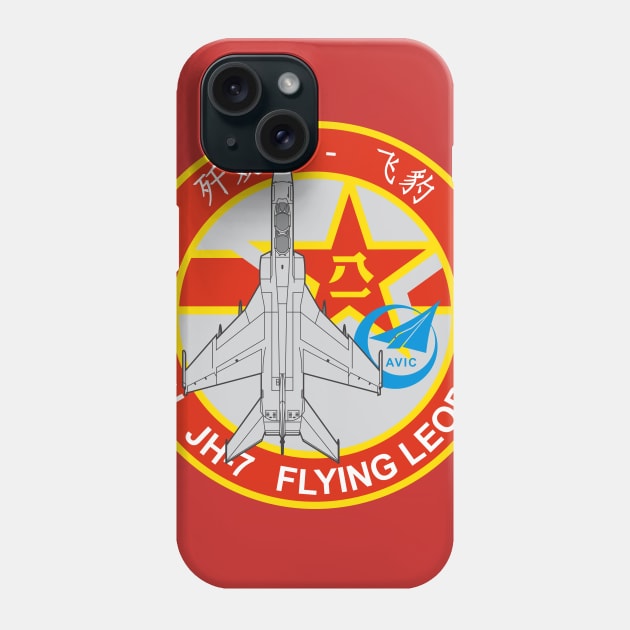 Xi'an JH-7 Flying Leopard Phone Case by MBK