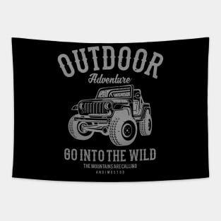 Out door adventure Tapestry