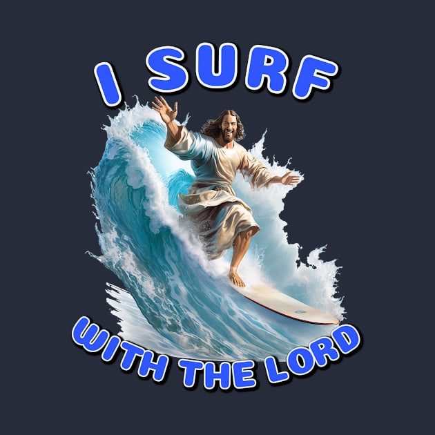 Jesus Surfing by infernoconcepts