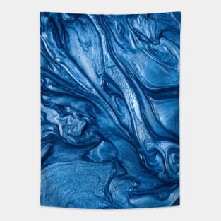 glamour 002 liquid blue colors Tapestry