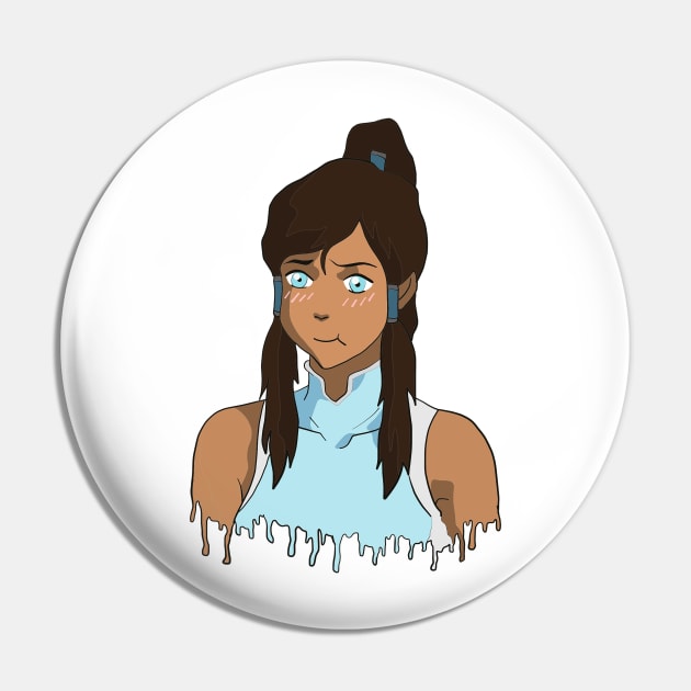 LOK - Kawaii Korra Pin by jenartfart