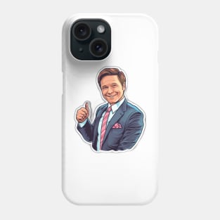 Ron Desantis thumbs up, president Phone Case