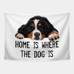 bernese mountain dog Tapestry