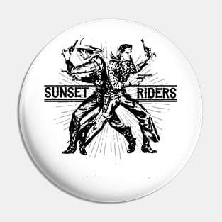 SUNSET RIDERS Pin