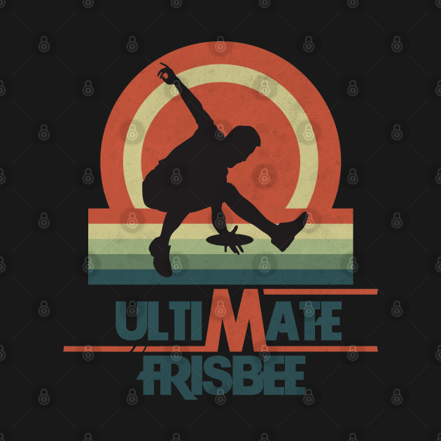 Ultimate Frisbee Sunset - Ultimate Frisbee Player - T-Shirt | TeePublic