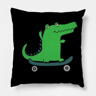 Cool alligator Pillow