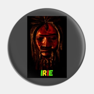 Rasta Man Strength and Calm Pin