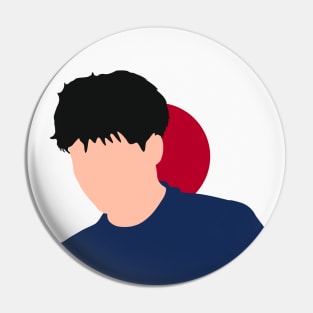 Yuki Tsunoda Face Art - Flag Edition Pin