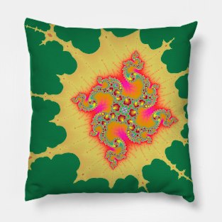 Spiral fractal Pillow