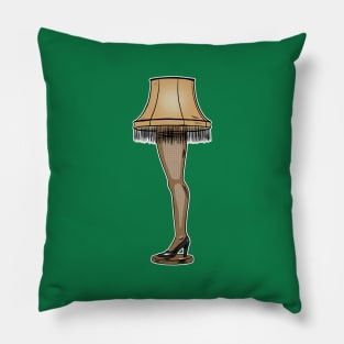 Leg Lamp Pillow