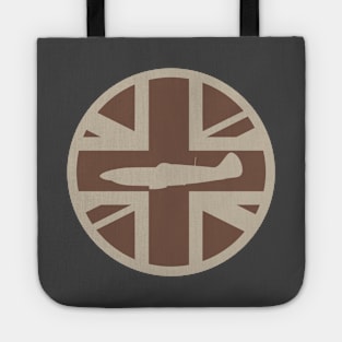 Supermarine Spitfire Union Jack Desert Patch (Small logo) Tote