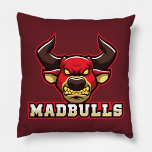 Mad Bulls Pillow