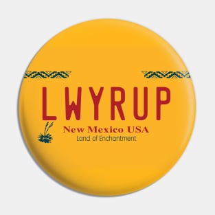 LWYRUP License Plate Pin