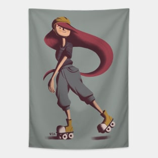 Roller skate Tapestry