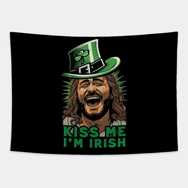 Kiss Me I'm Irish // Danny Fan Art Tapestry by Trendsdk