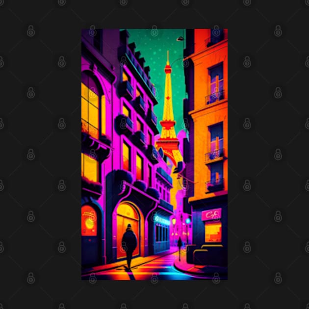 Parisian Street by ArtFactoryAI