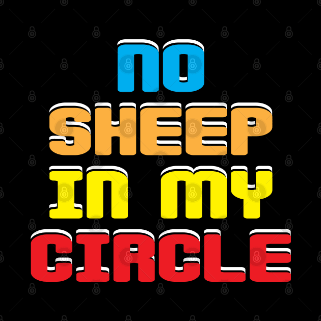 No sheep in my circle by wearmarked