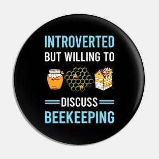 Introverted Beekeeping Beekeeper Apiculture Pin