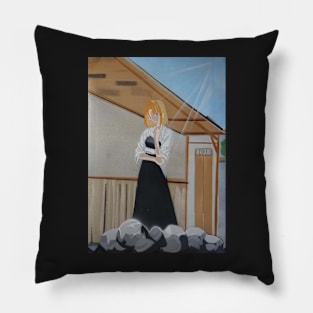 Mitsuzuri in a Dojo Pillow