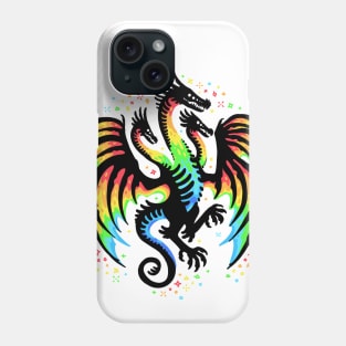 Rainbow Hydra Dragon 2 Phone Case