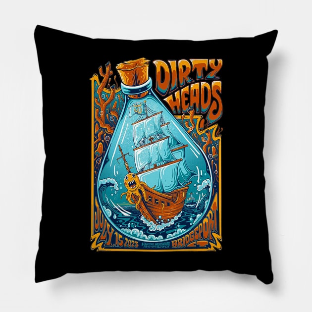 Vintage dt sea Pillow by LAMPUNG MOUNTAINS TRIP