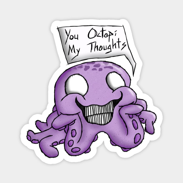 Octopus Magnet by TheDoodleDream