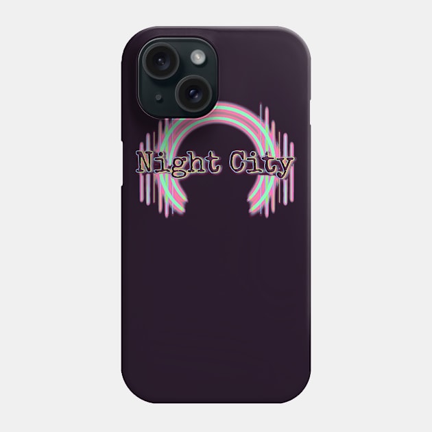 Night City Phone Case by Razz_Reanimated