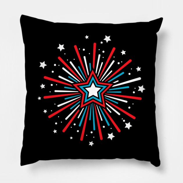 Independence Day Pillow by MEDtee