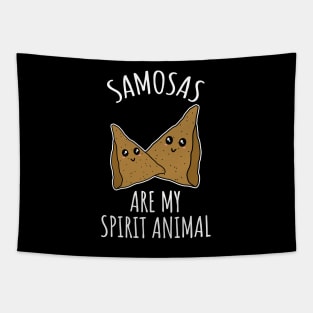 Samosas Are My Spirit Animal Tapestry