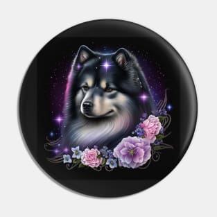 Mysterious Finnish Lapphund Pin