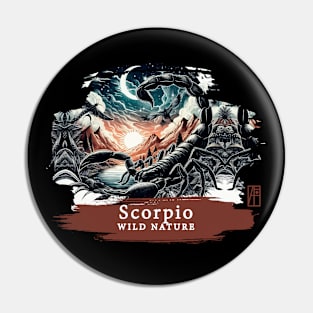 Scorpio - WILD NATURE - SCORPIO -3 Pin