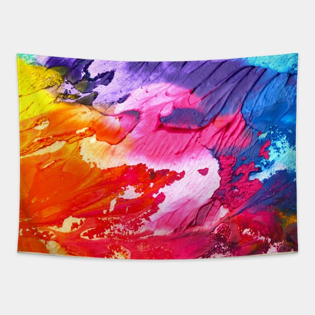 Colour Bomb Tapestry by RandomGoodness