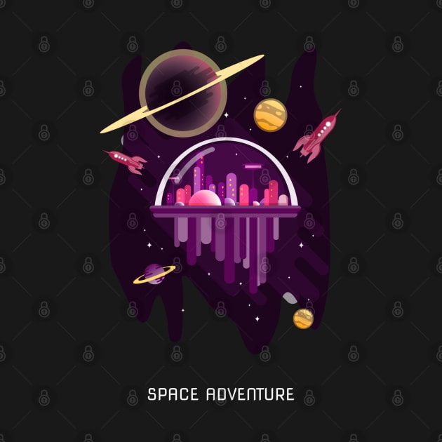 Space adventure - the universe is waiting by All About Nerds