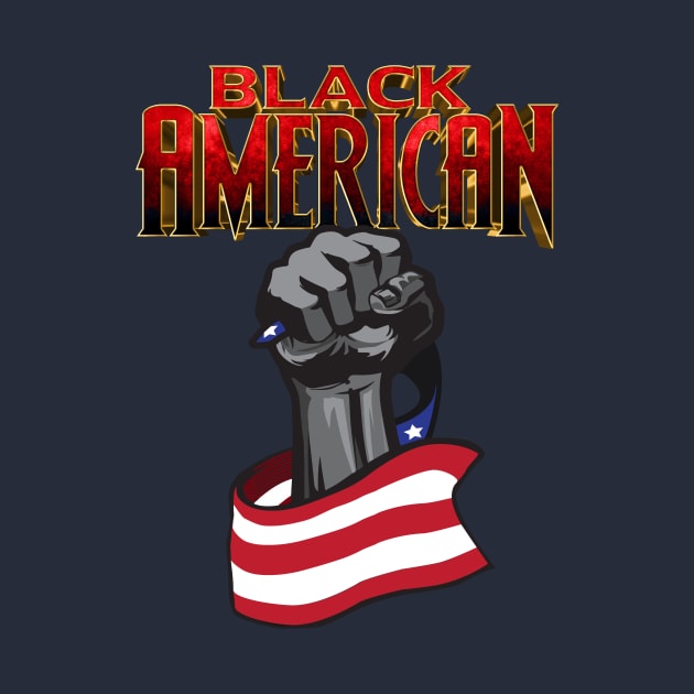 Black American - Red by UnOfficialThreads