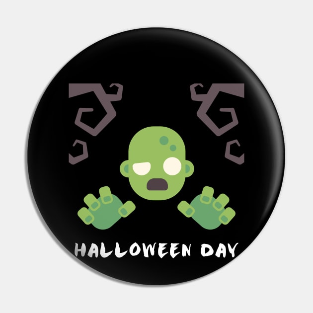 Halloween Day shirt Pin by DavidAdel