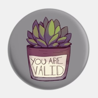 Supportive Succulent Pin